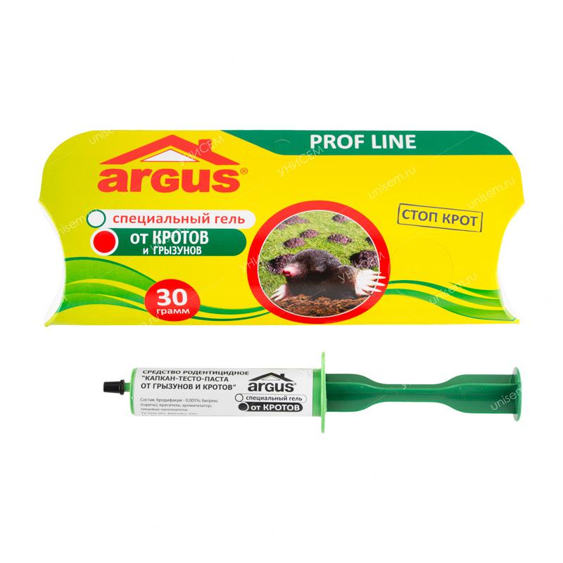 Гель ARGUS GARDEN от кротов 30 гр (50шт)