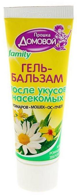 Гель-бальзам Домовой 30мл после укусов с экстрактом (80 шт)