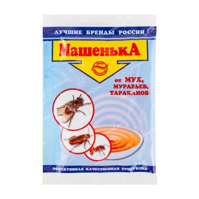 Приманка гранулы Машенька от мух, тараканов, муравьев 10г (100шт)