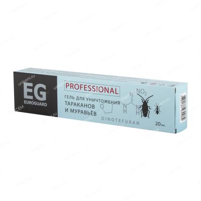 Гель EUROGUARD Professional 20 мл от тараканов и муравьев (20шт)