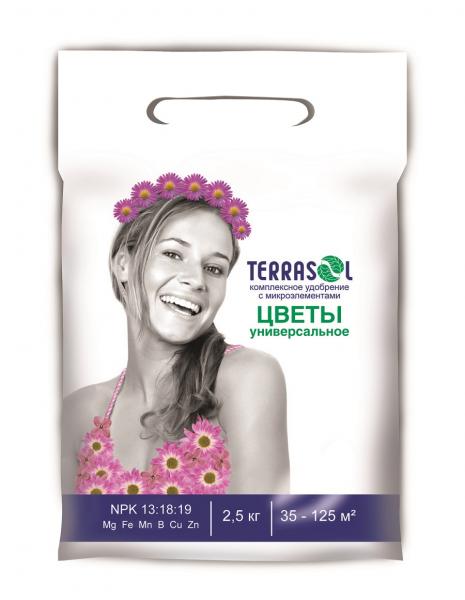 Удобрение TerraSol Цветы 2,5кг (10шт#