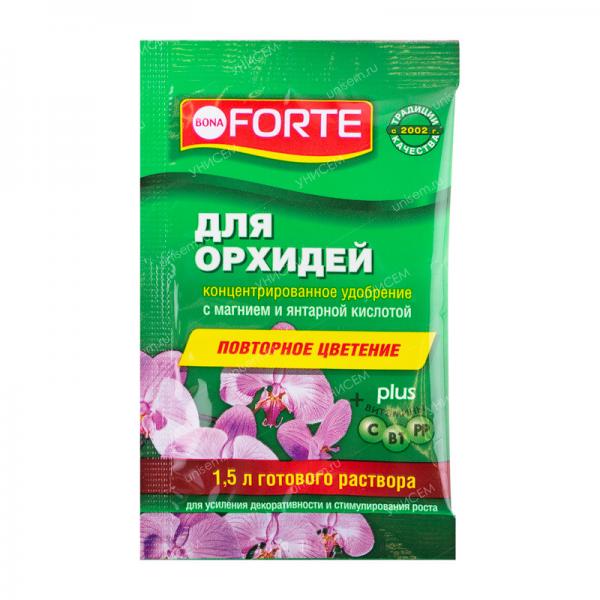Бона Форте КРАСОТА для орхидей пакет 10 мл 25штук в шоубоксе КРАТНО 25 (75 шт)
