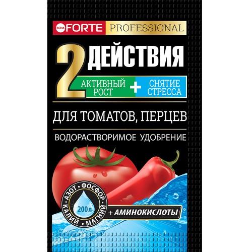 Бона Форте водорастворимое с аминокислотами для томатов, перцев 100 г (10 шт*3)